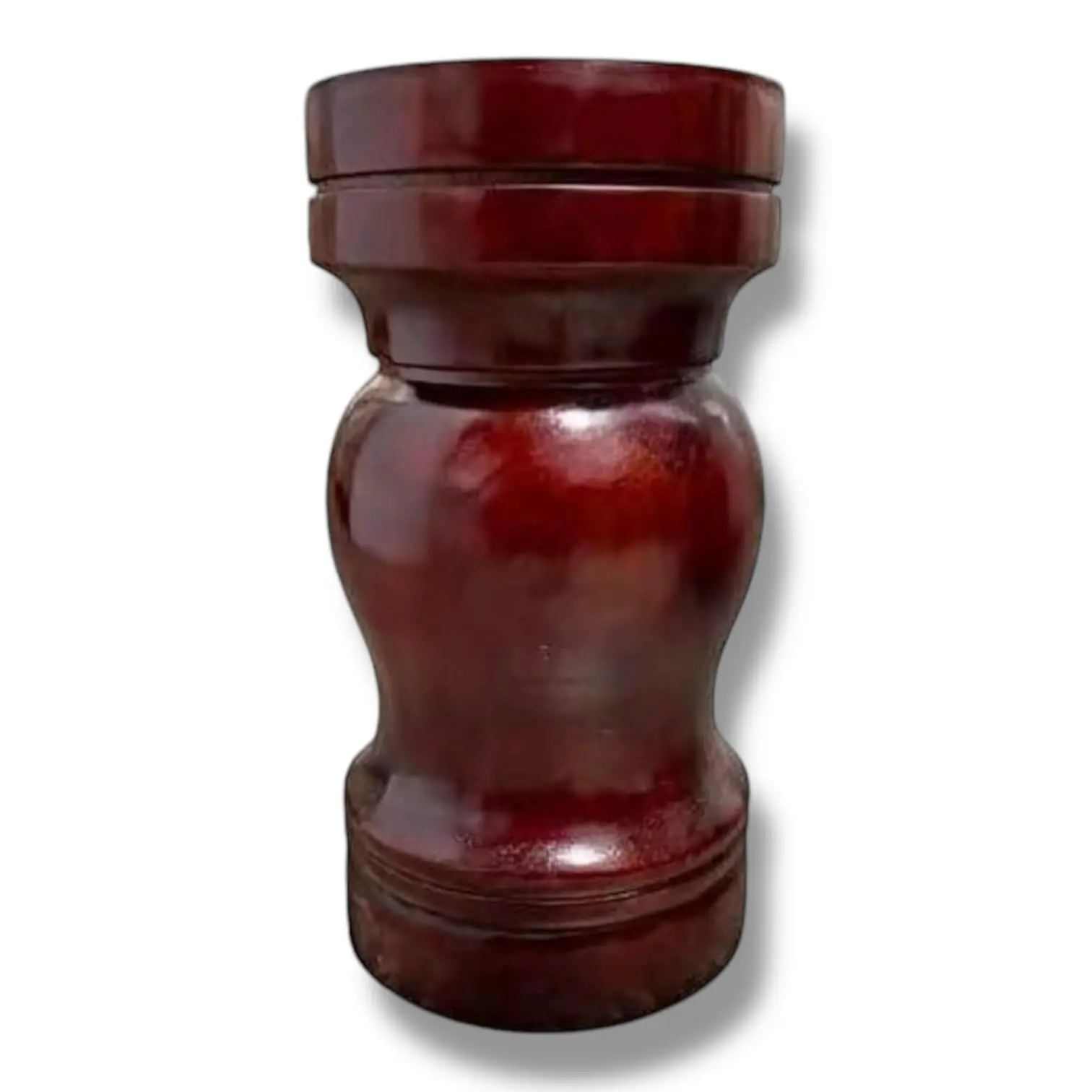 PILON 16 in Wood Traditional Religious Decor Shango Stand - Santería Offering for Orisha Orula Altars & Ceremonies