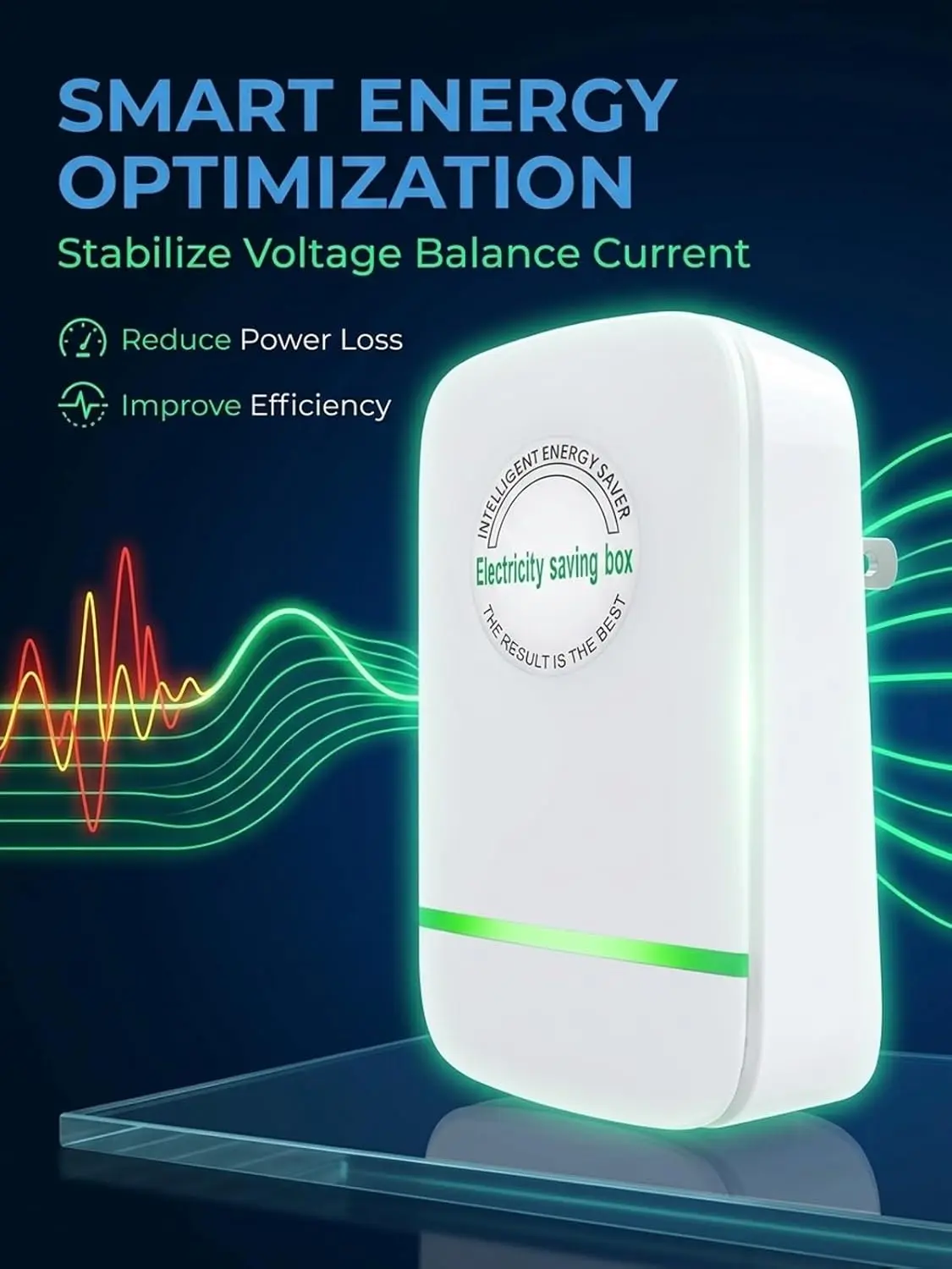 Compact Indoor Plug-In Device with Built-In Indicator Light, US Plug Style for Home, Bedroom Use (Home Supplies Essential)