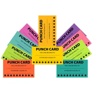 3.5×2 Reward Cards, 1,000 Count, Ten Bright Colors, 176 gsm