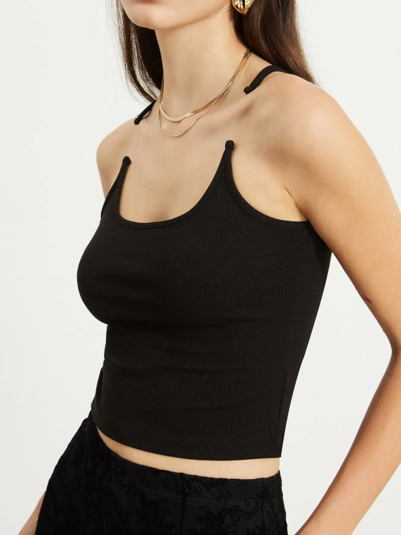Summer New Casual Basic Fashion Women's Sexy Sweet Spicy Invisible Strap Tank Top, Camisole Tank Tops, Trendy Ladies' Clothing, Perfect for Warm Weather