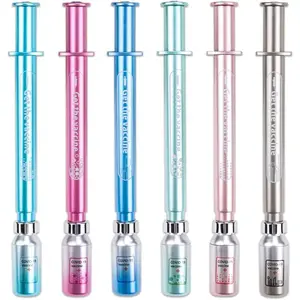 6 count Creative  Gel Pens Realistic Nurse Pens Medium 0.5mm Black Ink for  Students and Office Use  Light-Up Ballpoint Pens for School Office Supplies Party Favors