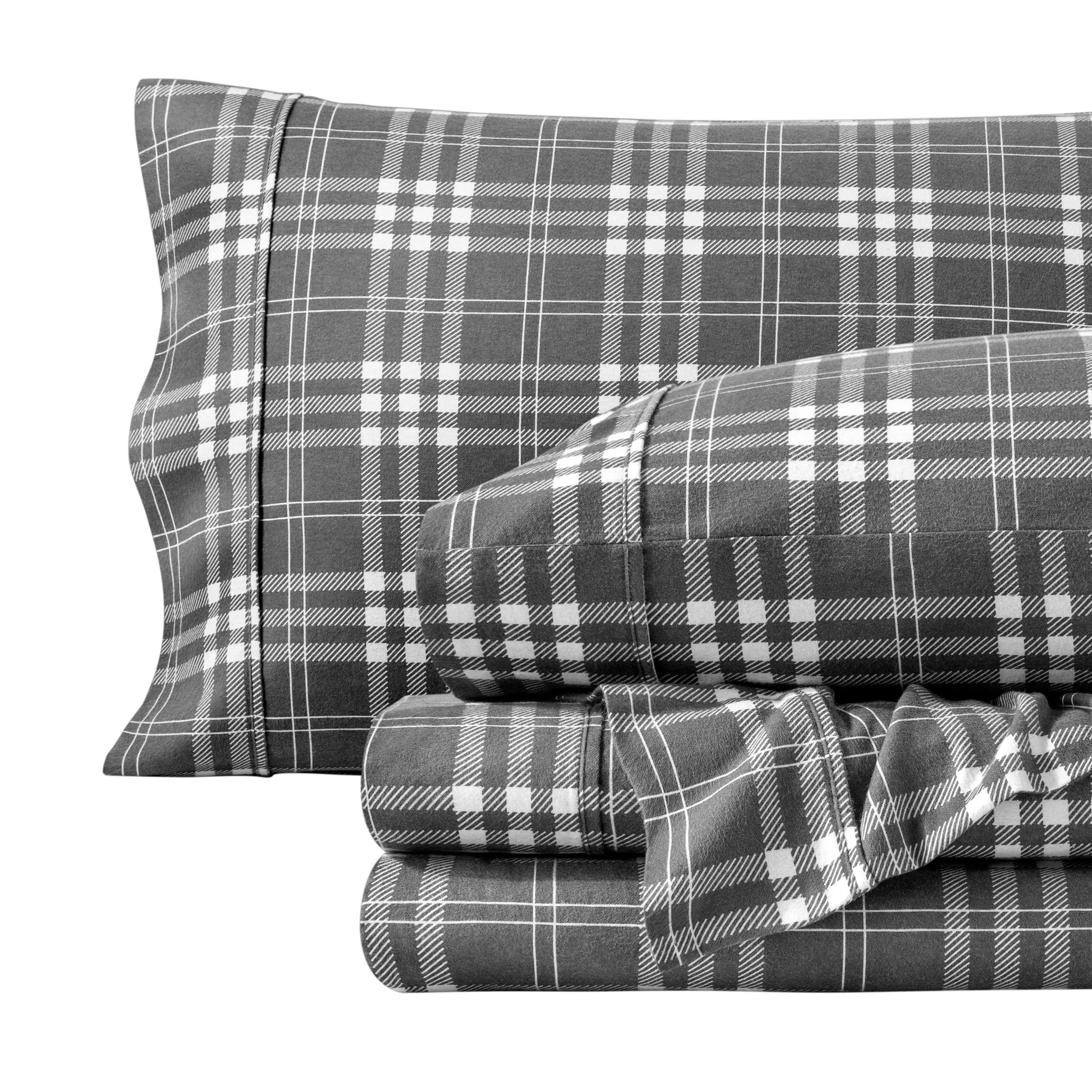 Stirling Plaid - Grey/White