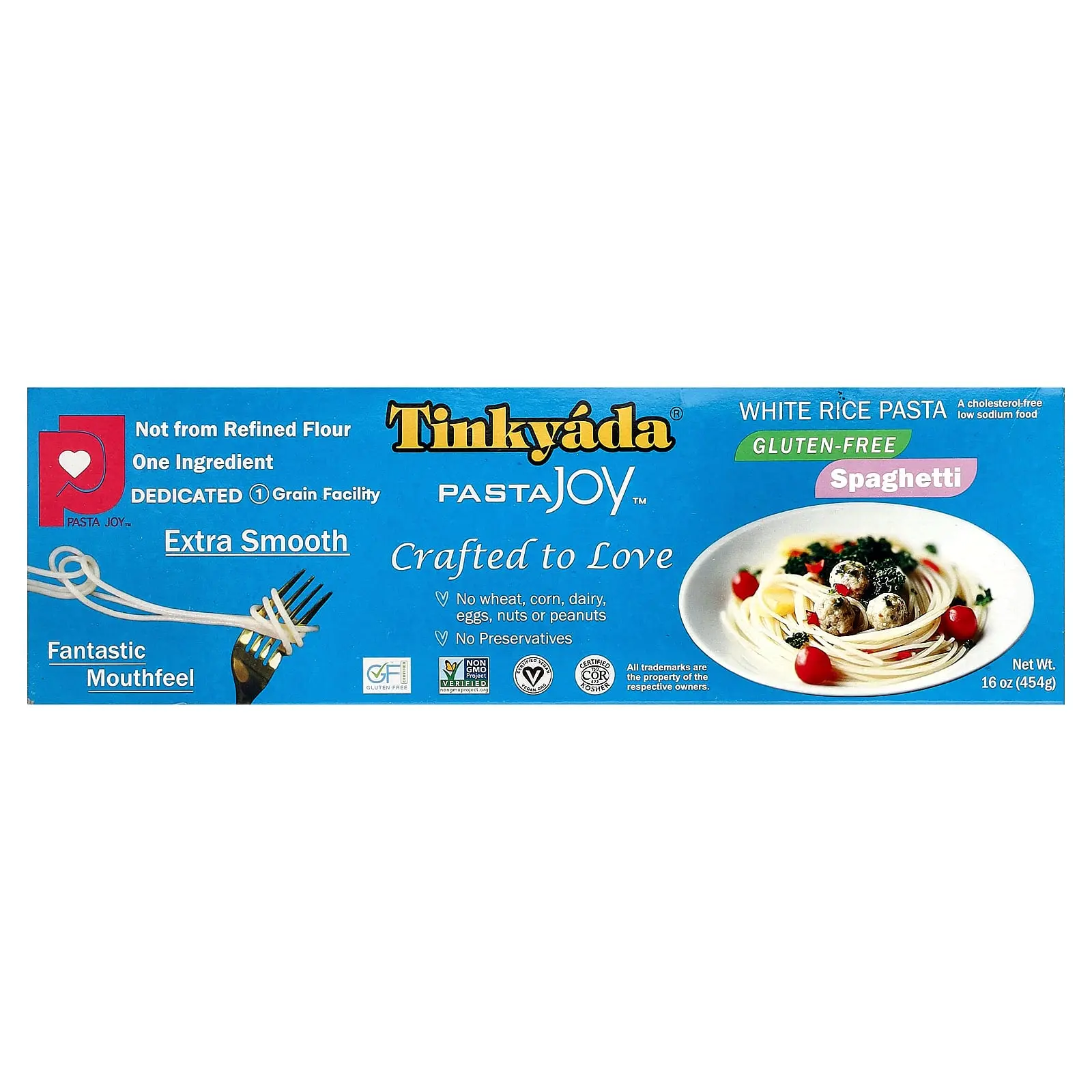 Tinkyada White Rice Pasta, Spaghetti, 16 oz (454 g)