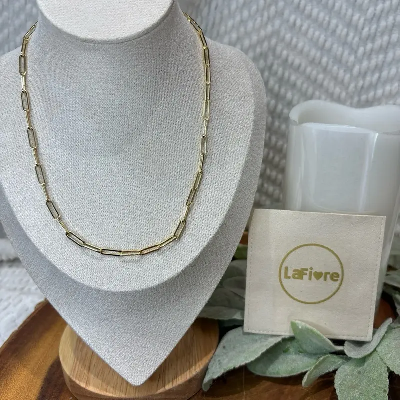 Paper Clip Necklace