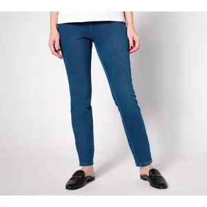 Belle by Kim Gravel Reg Flexibelle Slim Straight-Leg