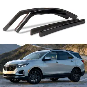 2018-2024 Chevrolet Equinox Window Deflector 4PCS | In-Channel Rain Guard Vent Visor | Fresh Air While Raining | UV Protection Auto Parts Upgrade
