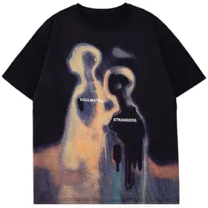 Strangers & Soulmates Silhouette Graphic Print Tee