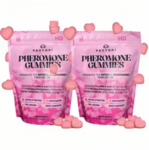 ProYoni Pheromone Gummies -Enhances Your Natural Pheromones From Within - 60 Count MixedBerry Flavor