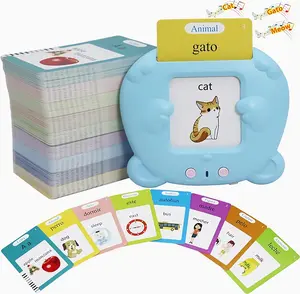 Kids Toys Flash Cards Educational Toys for 2-6 Years, 112 Pcs 224 Words Learning Toys