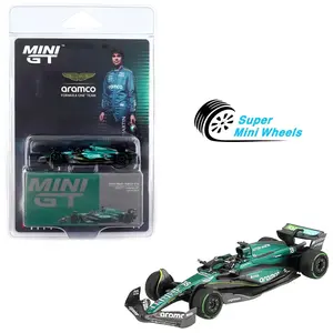 Mini GT 1:64 Aston Martin F1 AMR24 #18 Lance Stroll 2024 Canadian GP #1114