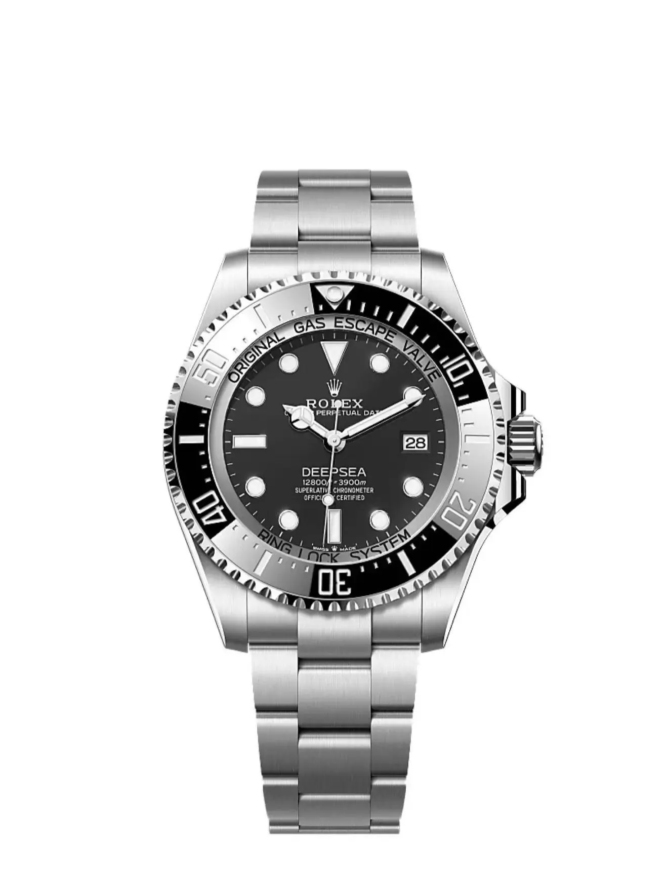 Pre-Owned Rolex Deepsea m136660-0006 Automatic Oystersteel Diving Watch 44mm High Durability Luxury Sports Watch