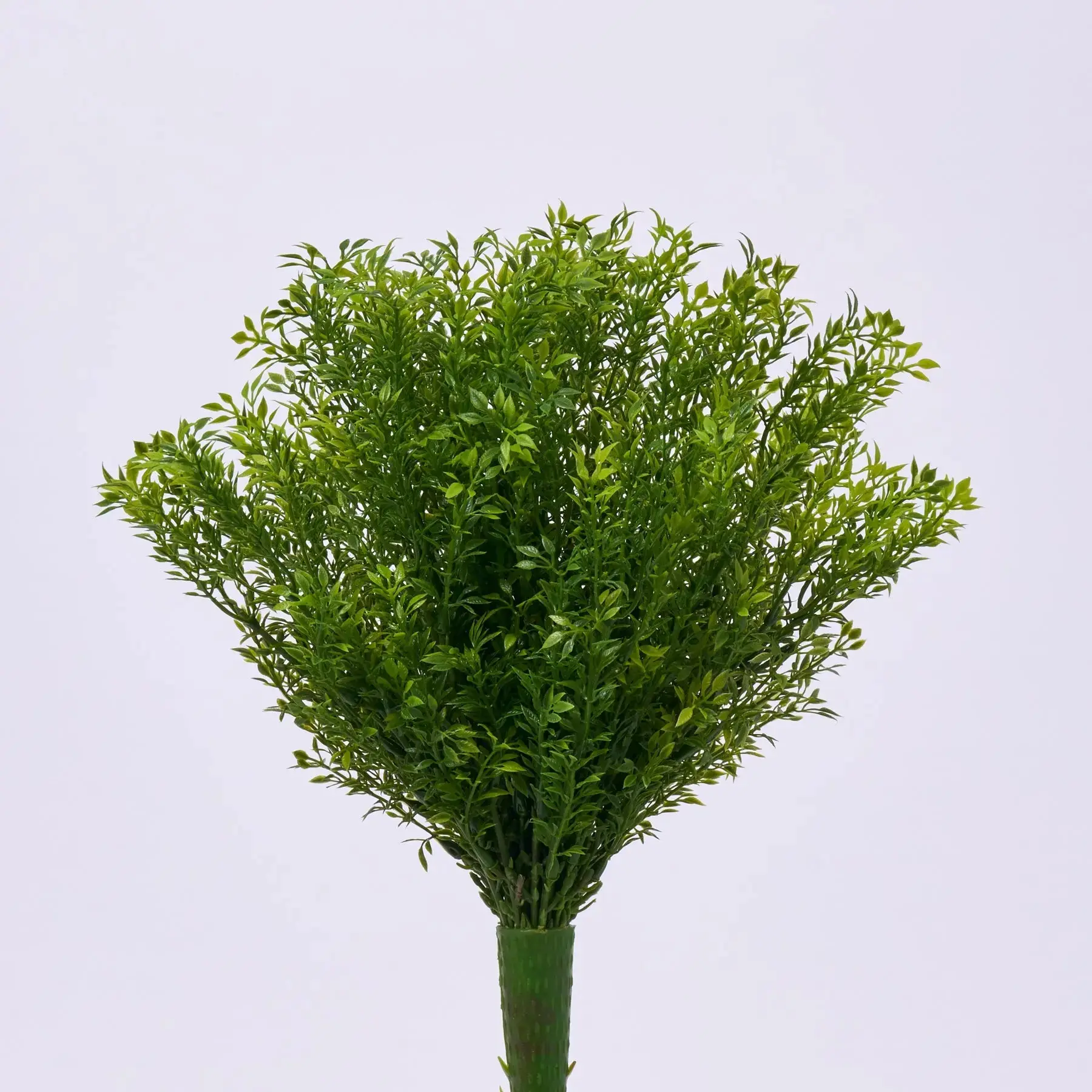 14" Deluxe Synthetic Green Tea Leaf Bush Bouquet - Bendable Wire Faux Floral Artificial Plants, Botanical Aesthetic Greenery Spray for Decorative Plant, Floral, Room Decor, Fake Indoor Plants