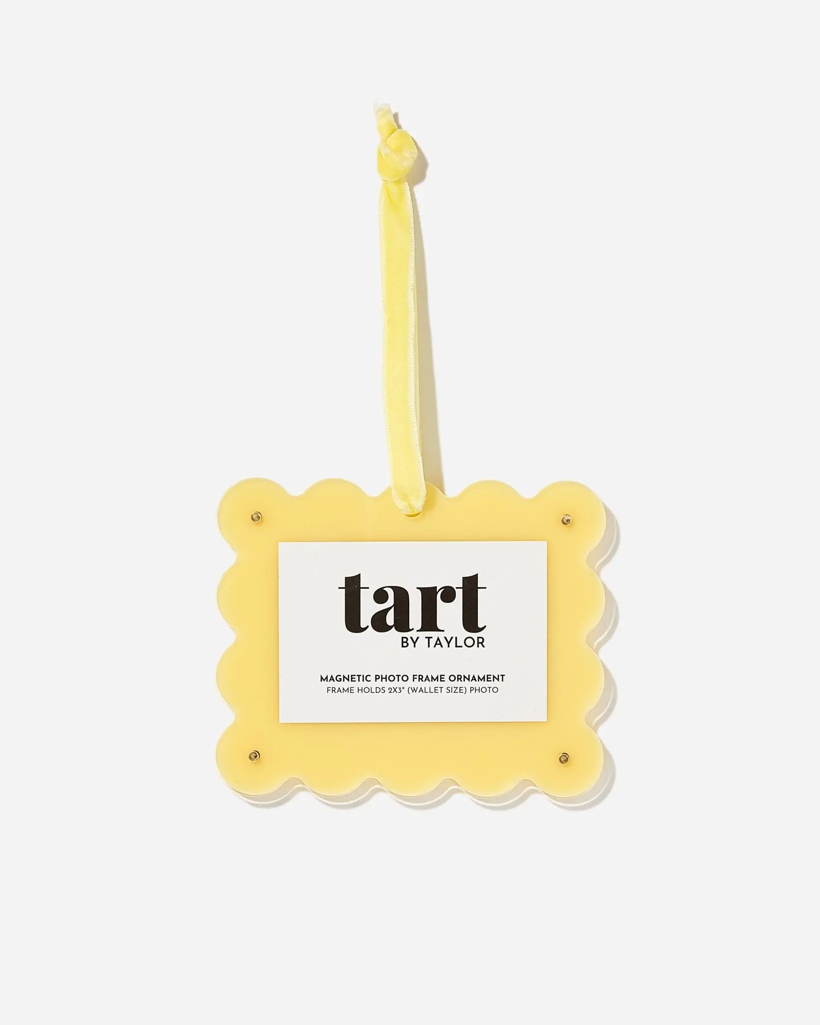 Butter Yellow Frame Ornament