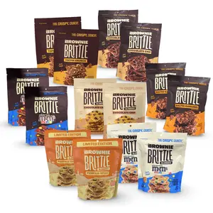 Sheila G’s Brownie Brittle – Crispy Thin Brownie 2x Large Bags | Choose Your Flavor | Chocolate-Lovers Favorite Crunchy Treat