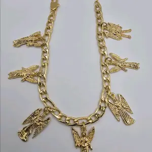 ANGELS bracelet gold plated 6 to 8 inches fashion style have name on each angels back