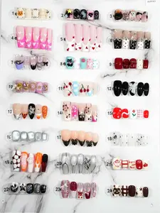 Neko:(zb39) selectable handmade press-on nails