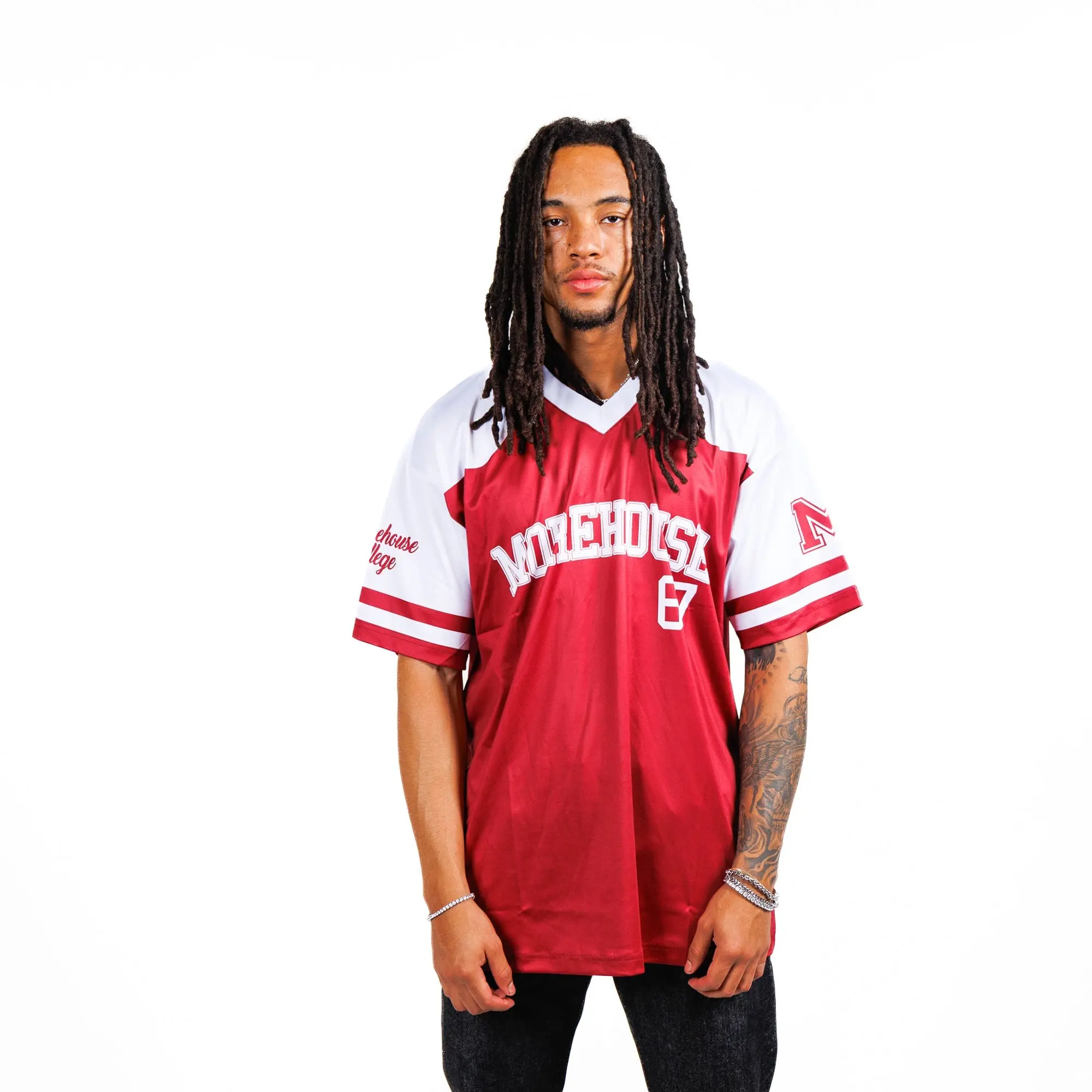 Morehouse College HBCU Sublimated Baseball Jersey