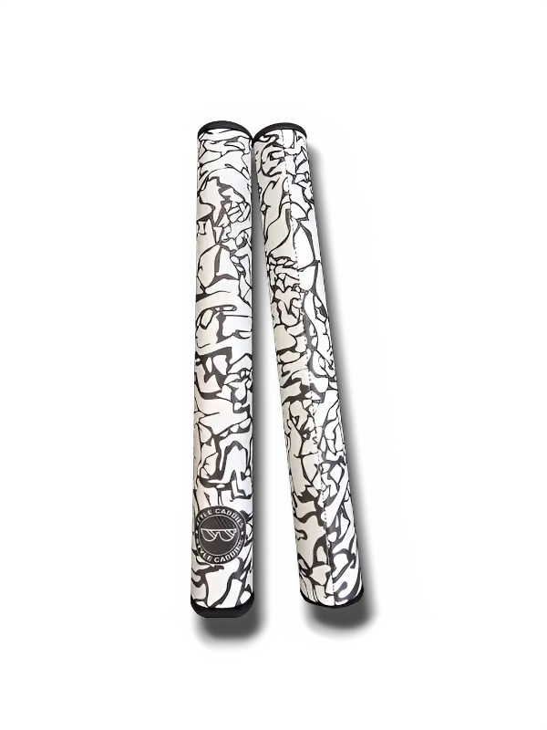 White Cement Midsize Jumbo Putter Grip | Tweener Oversized Golf Grip – Style Caddies