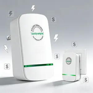 Electric Power Protection Device Home Office US Plug 90V-250V Smart Plug Device, Power Saving Plug for Home & Office US