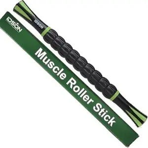 Muscle Roller Massage Stick for Athletes Reduces Soreness Cramping Tightness for Legs Arms Back Calves