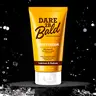 DARE TO BE BALD 5oz Men's Shaving Cream for Adults - 2-in-1 Bump-Calming Foam & Aftershave Moisturizer Tube, Bald-Head Care, Argan Oil, Tea Tree Oil, Menthol Crystals, Chamomile, Conditioning Formula for Smooth Shaves, Razor Relief, All Skin Types