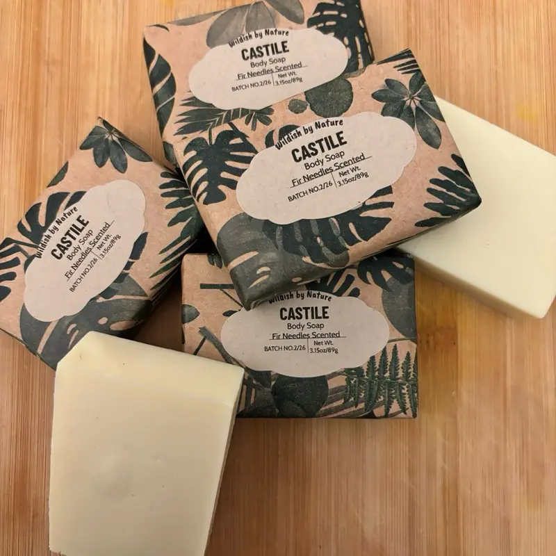 CASTILE Body Soap for the Entire Family and Sensitive Skin - Natural Ingredients, Gentle Cleansing, Ideal for Daily Use