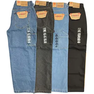 Kno Betta Men's Loose Fit Carpenter Jeans Baggy Work Pants