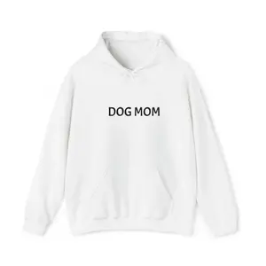 Text Dog Mom hoodie | Dog Mom sweatshirt, Minimal Script Pet Owner Top