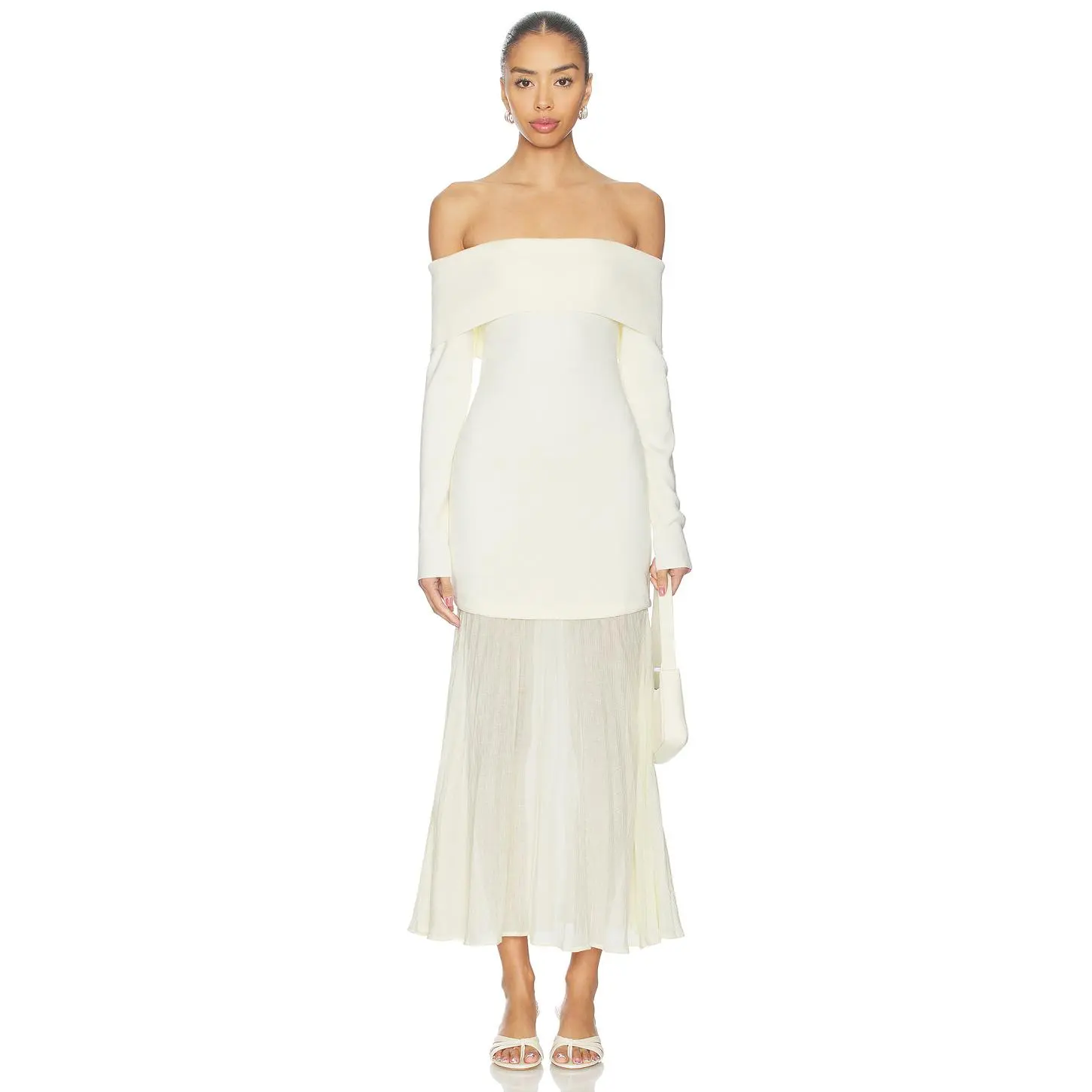ASTR the Label Lidia Dress in Cream ASTR the Label Lidia Dress in Cream