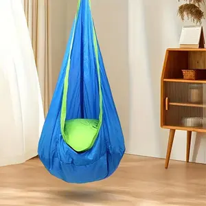 Portable Hammock, Adjustable Rope Hammock, Indoor & Outdoor Relaxation Hammock, Creative Swing Bed for Home Garden Yard, Swing Chair