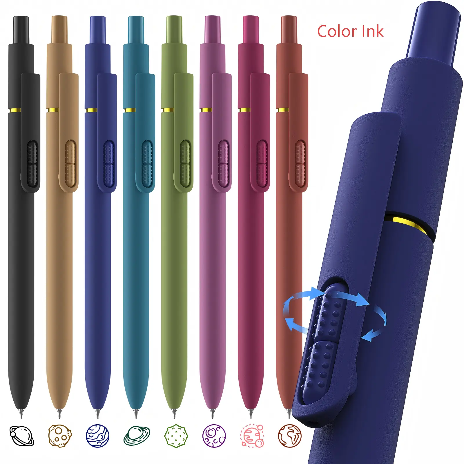 Vintage Color Ink-8Pcs