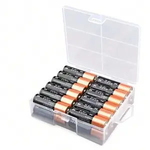Battery Multifunctional Storage Box, 1 Count Battery Organizer Storage Case, Battery Holder, Small Battery Container, Home Organizer, Clear Storage Box, Multifunctional Storage Bin, Home Supplies