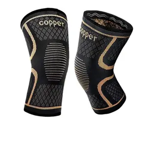 1 Pair 3D Knitted Sports Knee Sleeves for Men and Women Hiking, Volleyball, Cycling, Running, Sports Knee Brace, Knee Pads