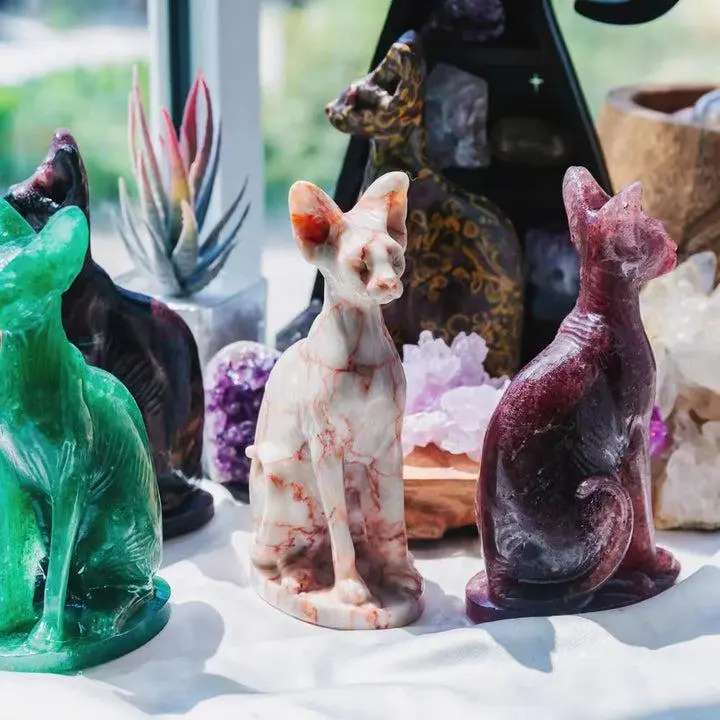 Natural Crystal Decorations, Jewelry Accessories & Derivatives - TikTok Live Sale