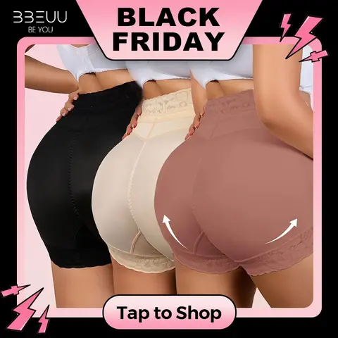 BBEUU High-Waisted Briefs for Women – Lace Trim & Mesh Panels, Elastic Breathable, Non-Slip Strips, Versatile Simple Panty