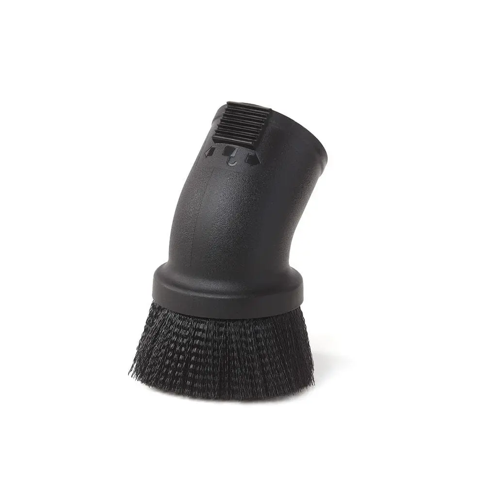 2-1/2 in. LA2501 Locking Dusting Brush Accessory Shop Vacuum Attachment for Wet Dry Vacs Hoses and Wands