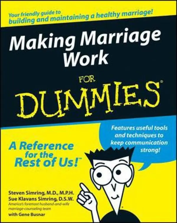 USED Book - Making Marriage Work for Dummies by Simring, Steven (Paperback) - english