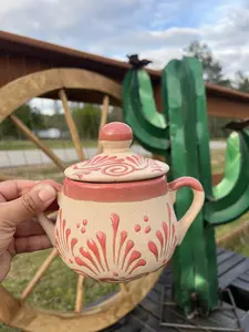 Azucareras / Clay Mug/ Clay Cups/ Jarritos Mexicanos/ Tazas Artesanales/ Artesanias Mexicanas Ceramic Traditional