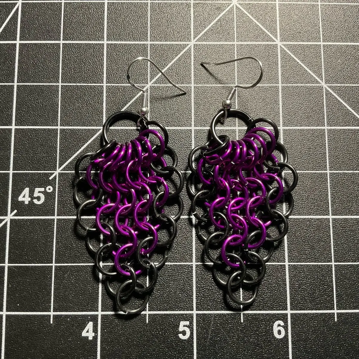 Chainmail 4 in 1 Earrings