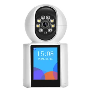 Remote One Click Monitoring Two Way Video Call 360 Degree View WiFi Surveillance Camera