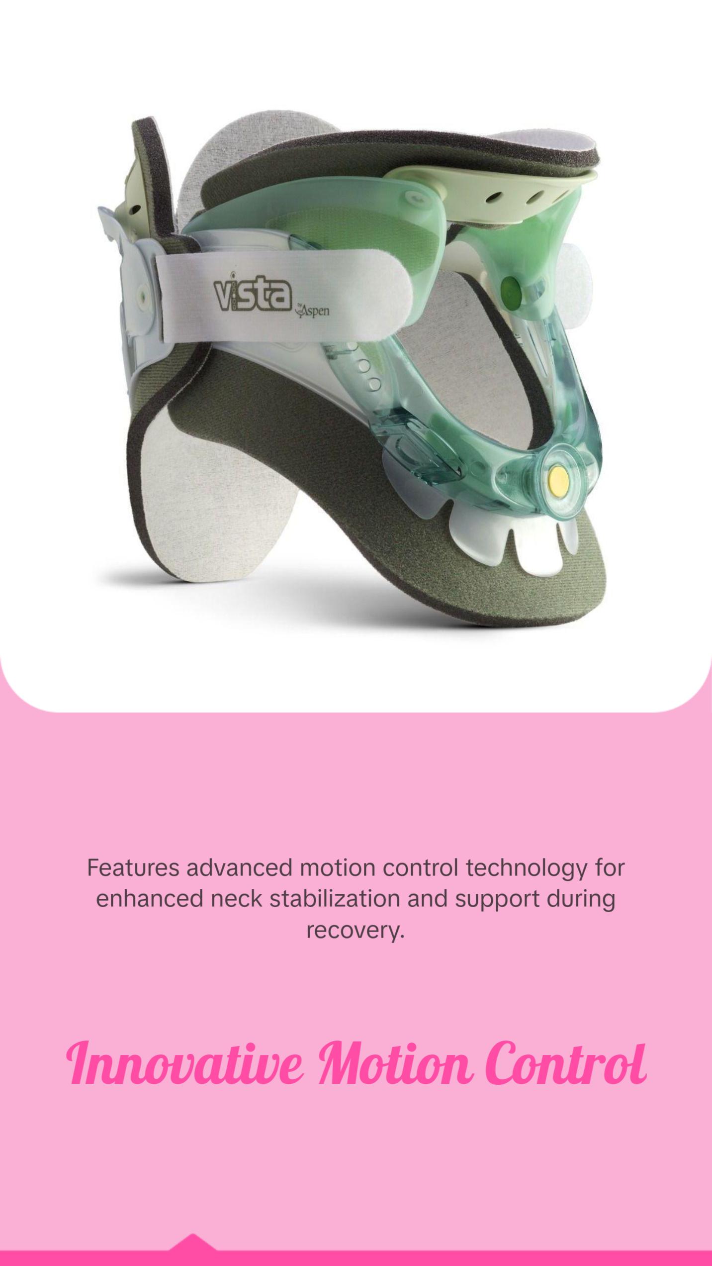 Aspen Vista MultiPost Adjustable Cervical Collar L0180 Healthcare Tool