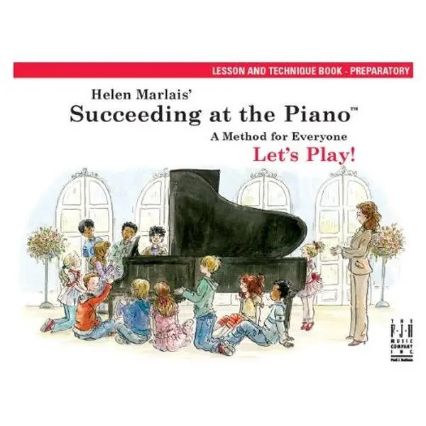 Used Piano Tutorial Book - Succeeding at the Piano: Preparatory Lesson and Technique by Marlais (Paperback, English)