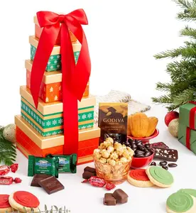 Christmas Cheer Gift Tower