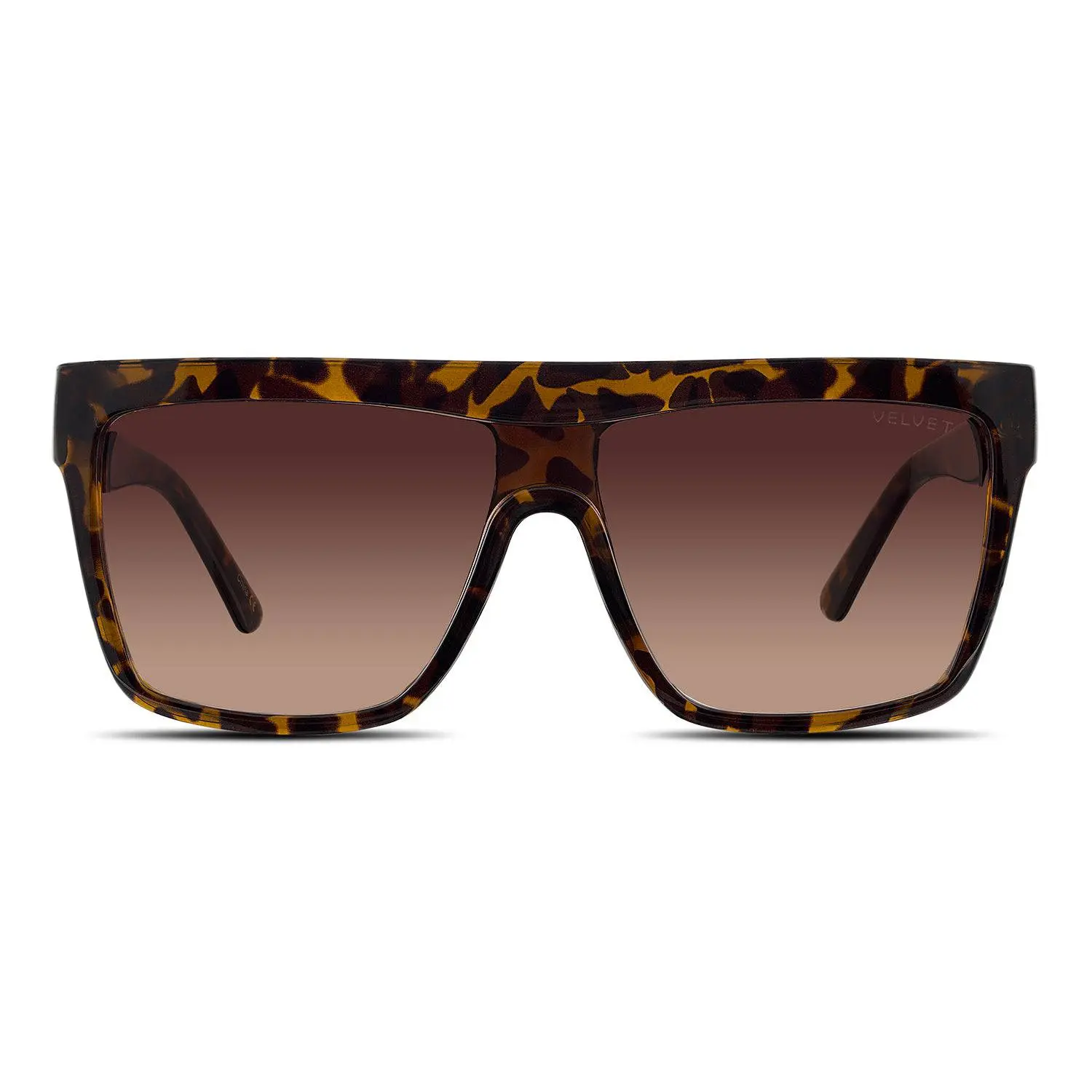 Velvet Eyewear Melania Sunglasses V756TT01 Frame Tortoise Style 100% UV Protection Sporty Chic Design