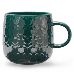 Disney Store Mickey Mouse Icon Bas Relief Mug – Teal