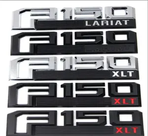 Stickers Badges Decals For Ford F150 Raptor ABS And Tailgate Trim For XLT LARIAT Platinum Edition Pickup Trucks
