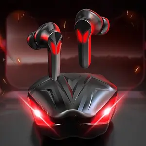Wireless Earbuds, Low Latency High Sound Quality, Long Battery Life, RGB Lighting, Android iOS Compatible, HiFi Audio, Touch Control