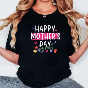 Mother's Day 2026 Shirt, Happy Mothers Day Shirt, Mom Floral Tee, Unisex Sweater Pullover Tee