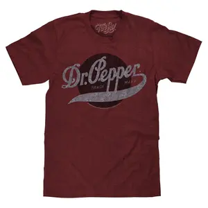 Dr Pepper Trademark T-Shirt - Red