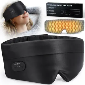 Smart 3-Temperature Cordless Silk Eye Mask – Electric Heating Pad for Dry Eyes, Fast-Acting Relief for Eye Strain & Fatigue